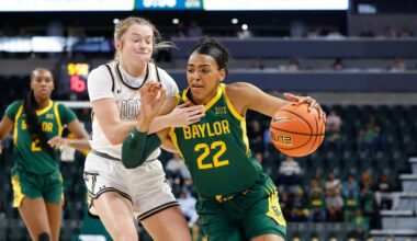 Baylor and Southern California jump into top 10 of women's AP Top 25, UConn and South Carolina 1-2