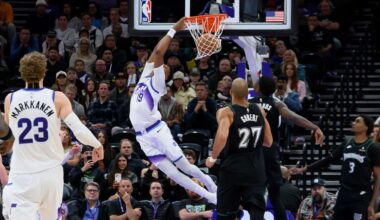 'A dream come true': Ace Bailey makes most of first start with Jazz