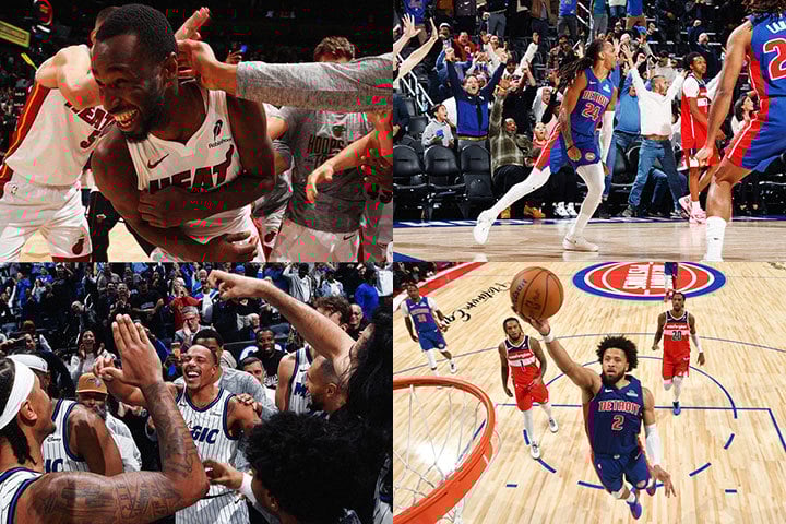 Andrew Wiggins, Daniss Jenkins, Desmond Bane, Cade Cunningham