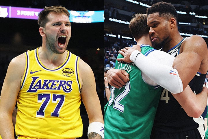 Luka Dončić, Giannis Antetokounmpo
