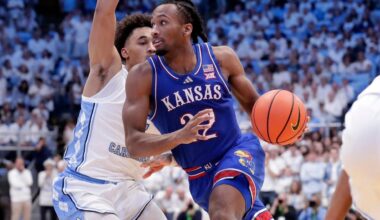 Kansas freshman Darryn Peterson misses game with hamstring injury