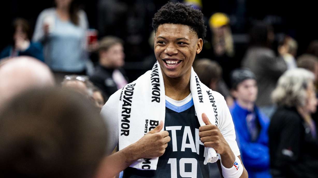 Ace Bailey's 'best game as a pro' helps Jazz to blowout win over Pacers