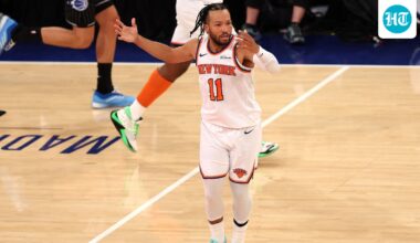 Jalen Brunson injury: Knicks point guard hurts ankle during matchup vs Magic