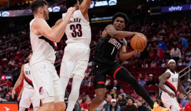 Durant scores 30 as the Rockets beat the Trail Blazers 140-116 for 3rd straight victory