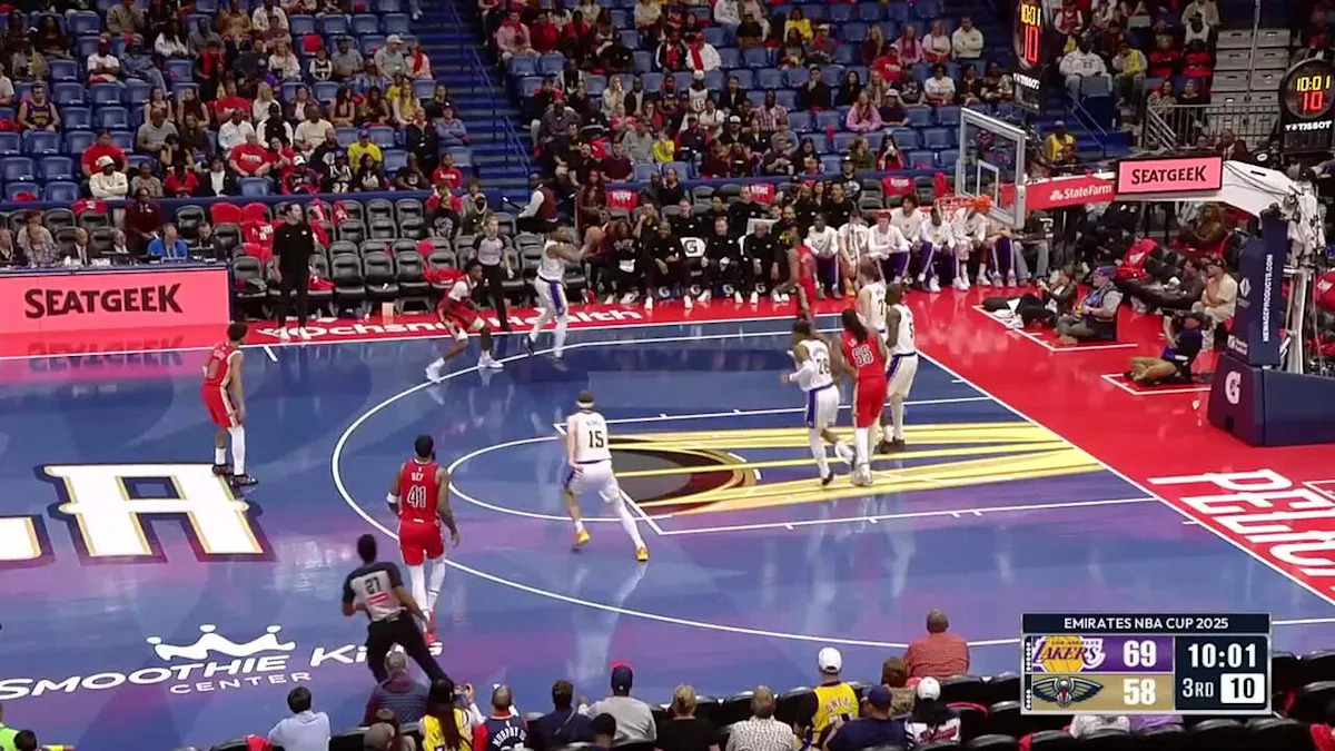 Oklahoma City Thunder vs. Los Angeles Lakers - Game Highlights