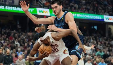 Donovan Mitchell scores 30 as Cavaliers rally for 108-100 win over Grizzlies