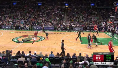 Jaylen Brown with the And-1!