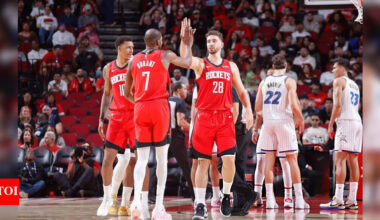Kevin Durant and Alperen Sengun share a magical moment after a win against Orlando Magic | NBA News