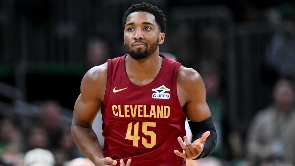 Cleveland Cavaliers' Donovan Mitchell 
