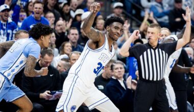 BYU hoops drops to No. 9 in AP Top 25 after loss to UConn, Davis absence