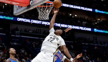 Holmgren scores 26 as the Thunder roll to a 126-109 win over the reeling Pelicans