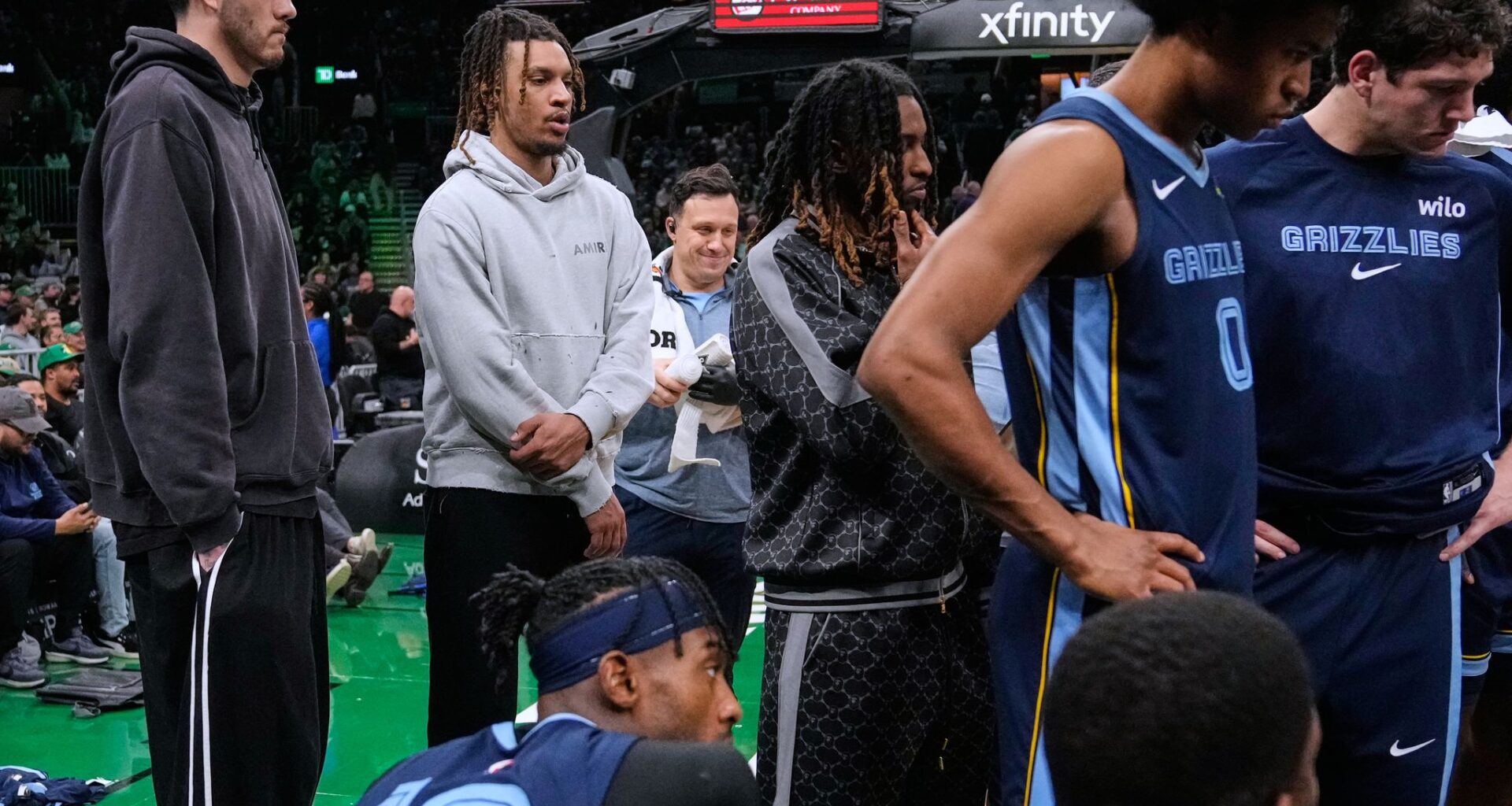 Grizzlies' Ja Morant sidelined for at least 2 weeks with strained calf