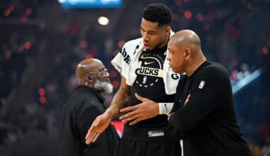 Giannis Antetokounmpo injury: Bucks star to miss time with groin strain