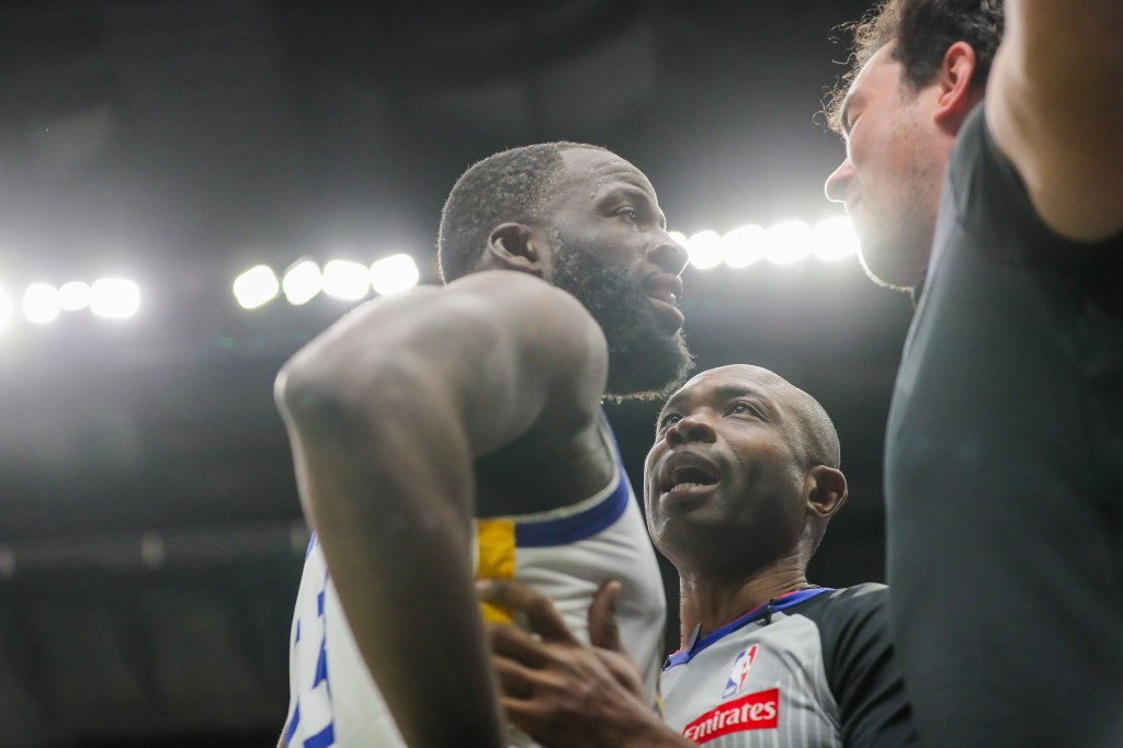 Warriors' Draymond Green warned after confronting 'Angel Reese' fan