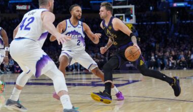 Jazz let opportunity slip as Doncic sparks Lakers win over Utah