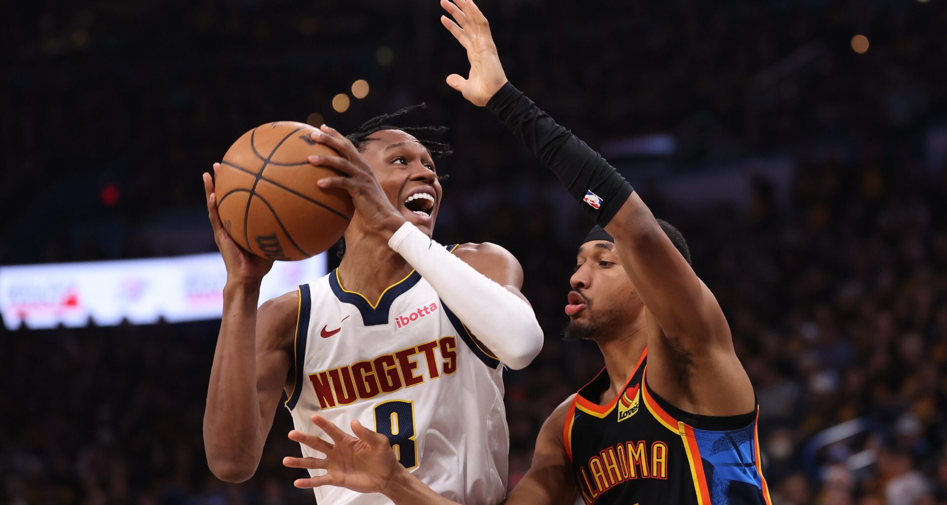 Career Night from Nuggets Fill-In Forward Guides Them To Victory