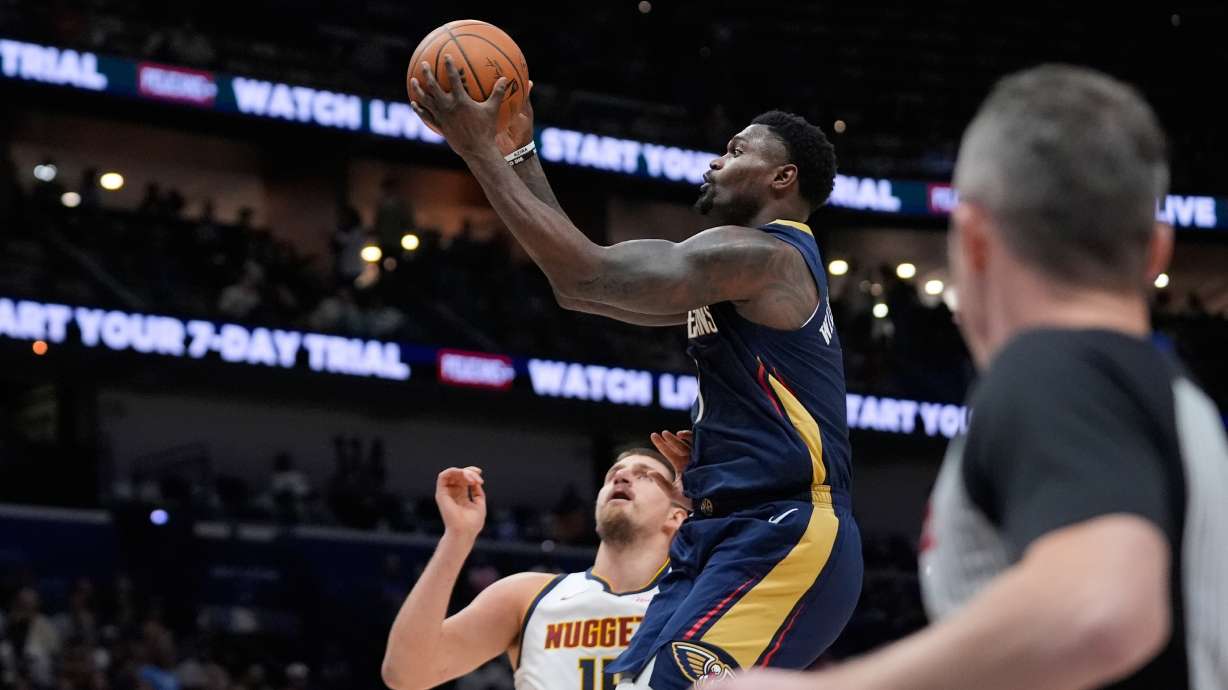 Zion Williamson scores 14 in his return from injury in the Pelicans' 125-118 loss to Denver