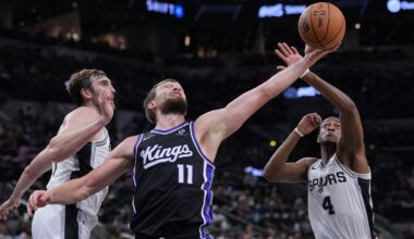 Kings' Domantas Sabonis has partial meniscus tear and is expected to miss at least a month