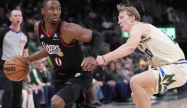 76ers' hard-working Tyrese Maxey joins exclusive fraternity with 54-point, nine-assist performance