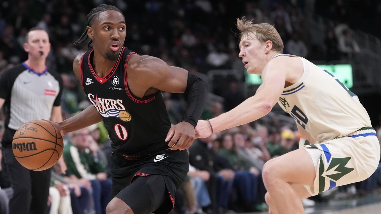 76ers' hard-working Tyrese Maxey joins exclusive fraternity with 54-point, nine-assist performance