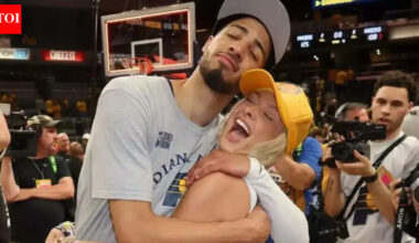 Tyrese Haliburton and fiancée Jade Jones unveil striking new Hali 1 Hibiscus sneaker highlighting signature flair both on and off court | NBA News