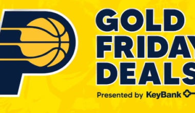 Indiana Pacers launch Gold Friday Deals with prices starting at $5
