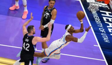 Gilgeous-Alexander scores 31 points, Thunder use big 3rd quarter to race past Jazz 144-112