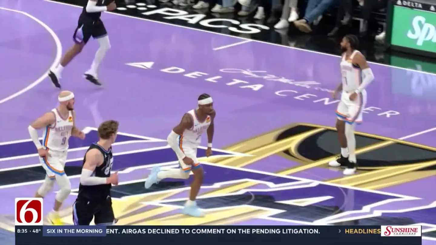 Gilgeous-Alexander scores 31 points, Thunder use big 3rd quarter to race past Jazz 144-112