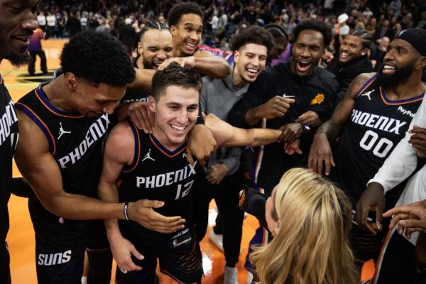 Collin Gillespie’s game-winner rescues win for Suns over T-Wolves