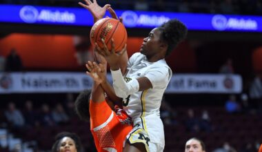 Delfosse scores 21, leads No. 6 Michigan past Syracuse in Hall of Fame Women's Showcase