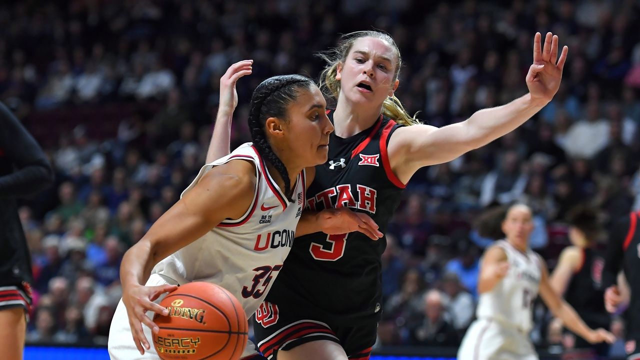 Fudd's 24 points leads top-ranked UConn past Utah 93-41 in Hall of Fame Women's Showcase