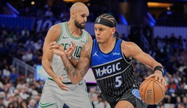 Magic missing 3 of their top 5 scores in matchup with Celtics