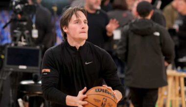 Time for Knicks' Second-Year Guard to
Step Up