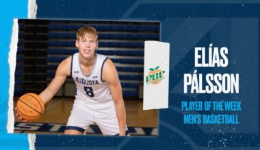 Elías Pálsson Named PBC Men's Basketball Player of the Week