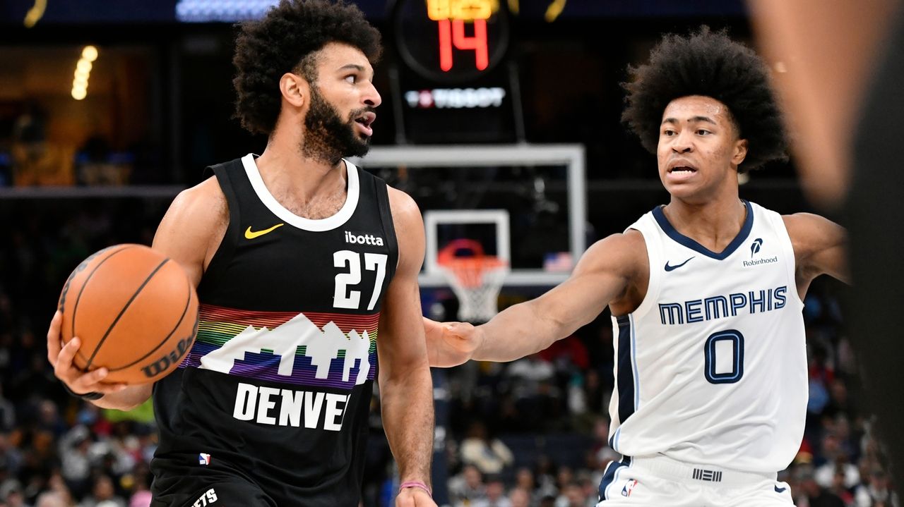 Jamal Murray, Peyton Watson help Nuggets hold off a late push by Grizzlies for 125-115 victory