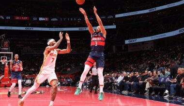 CJ McCollum drops 27 in first half as Wizards jump to early lead vs. Hawks
