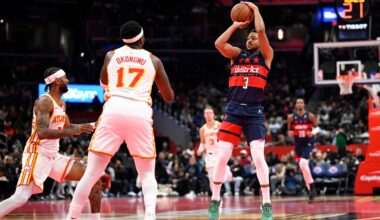 McCollum scores 46 as Wizards snap 14-game skid with 132-113 win over Hawks