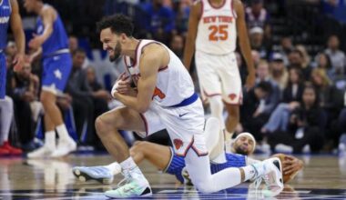 Report: Knicks G Landry Shamet (shoulder) out 4-plus weeks