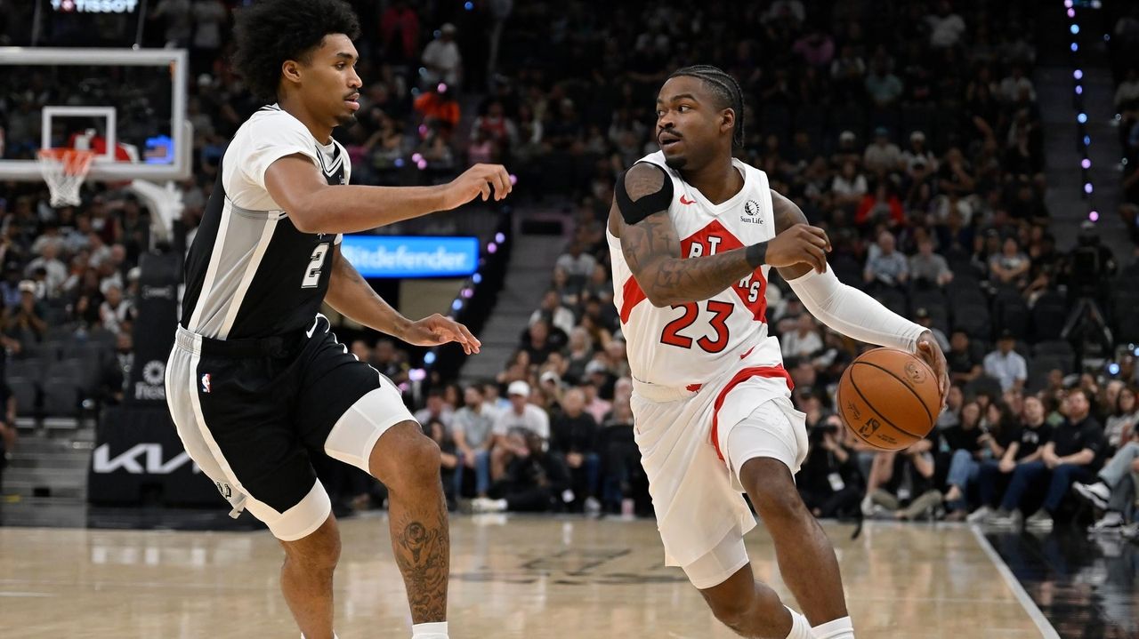 Spurs rookie guard Dylan Harper is active vs. Blazers after missing 3 1/2 weeks with calf injury