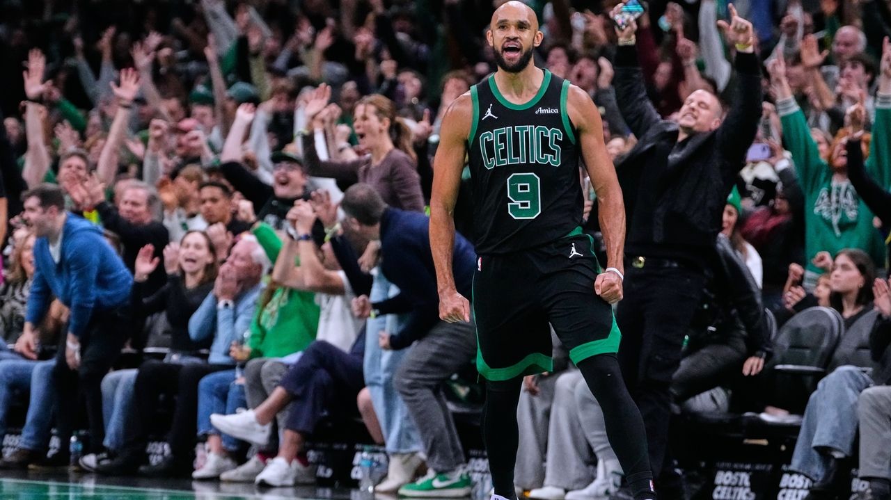 Celtics end Pistons' winning streak at a franchise record-tying 13 with 117-114 victory