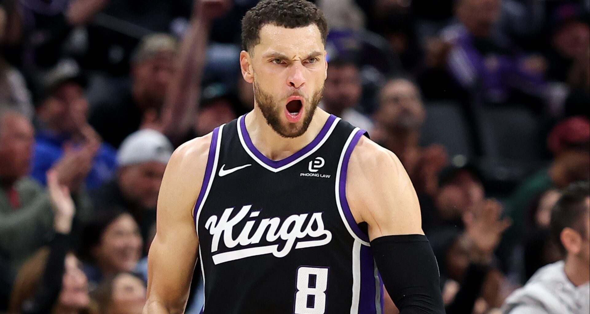 Kings Fan Calls Out Zach LaVine After Heated Courtside Exchange