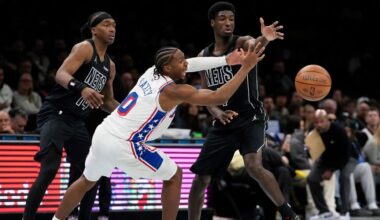 Tyrese Maxey scores 22 points, 76ers beat Nets 115-103