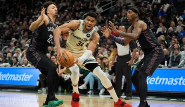 Antetokounmpo scores 29, surpasses 21,000 career points in Bucks' 116-99 win over Nets