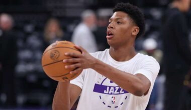 Utah Jazz Provide Update on Ace Bailey's Knee Injury