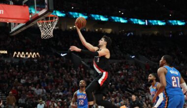 NBA roundup: Portland Trail Blazers hands Oklahoma City Thunder first loss of season
