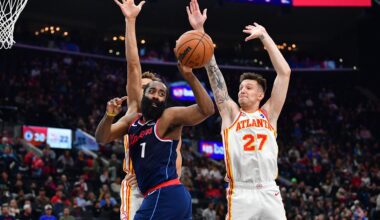 NBA: James Harden Clippers vs. Hawks