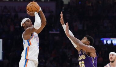 Lakers humiliated by OKC Thunder; Curry, Warriors rally to defeat Spurs | Basketball News