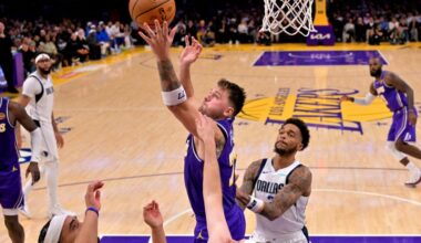 NBA roundup: Luka Doncic burns Mavs, Lakers sweep NBA Cup group