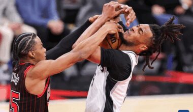 Chicago Bulls vs. San Antonio Spurs-Xinhua