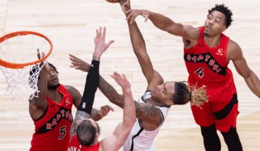 Toronto Raptors vs. Brooklyn Nets-Xinhua